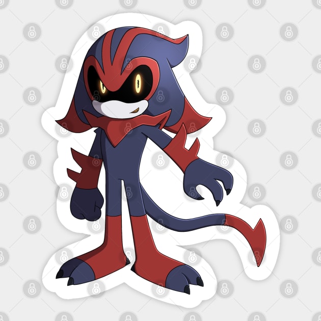 Eclipse Sticker by Firestorm Fox